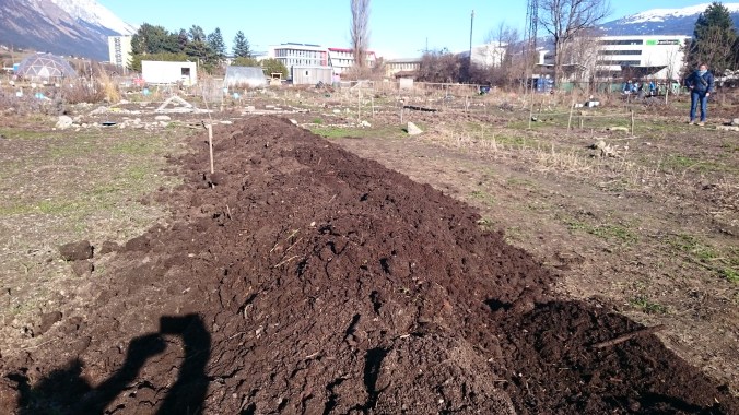 Komposterde im innsGARTl